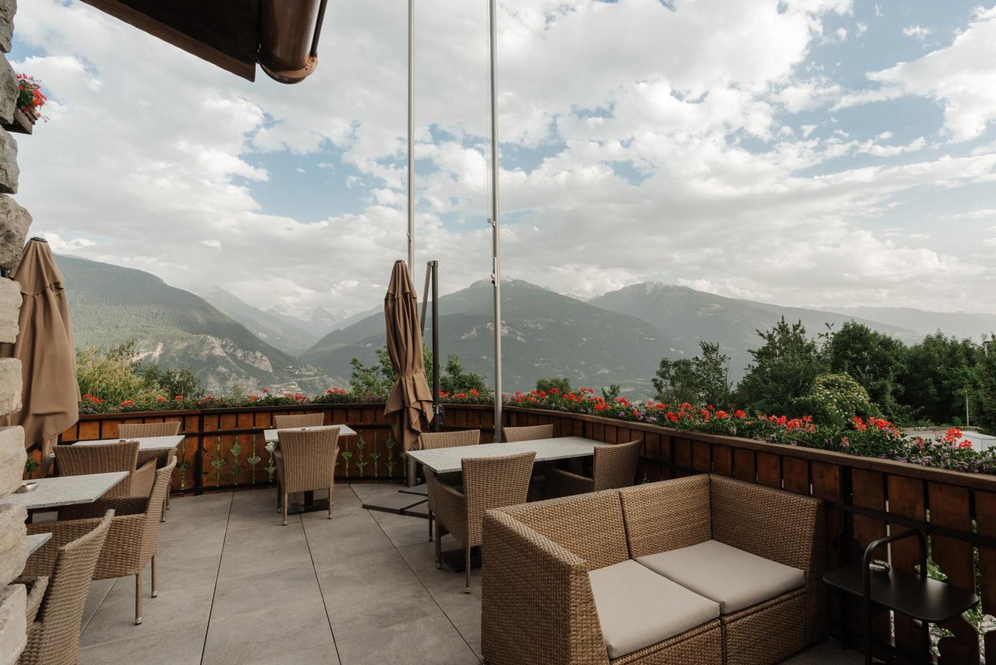 Boutique Hotel Panorama Кран-Монтана Экстерьер фото